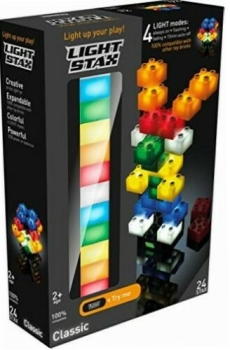 Light Stax Junior M05000 24 LED modules in 6 colors plus Mobile Power Brick