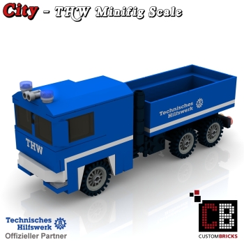 Custom THW Model instruction - MAN 7t 6x6 LKW