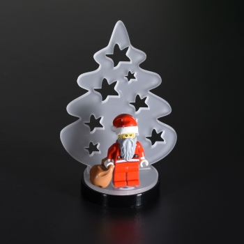 XmasRama "Christmas tree" Collection showcase for 1 LEGO® minifig