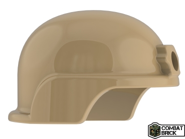Combat Brick soldiers Combat Helmet 5 peaces in dark tan for LEGO® figures