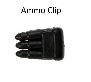 Brickarms Ammo Clip black for LEGO figures for LEGO figures