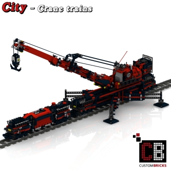 Custom 2 Trains with cranes