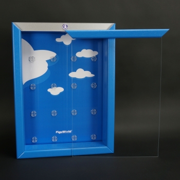 FiguCrate Click System Display case for LEGO® series figures Simpsons 1