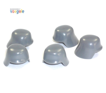 Minifig.cat Custom WWII soldiers MG 0 Helmet peaces in gray for LEGO® figures