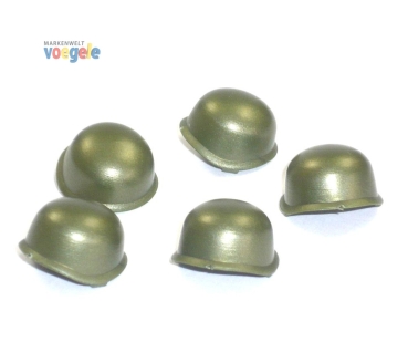 Minifig.cat Custom WWII soldiers US M 1 Helmet 5 peaces in iron green for LEGO® figures