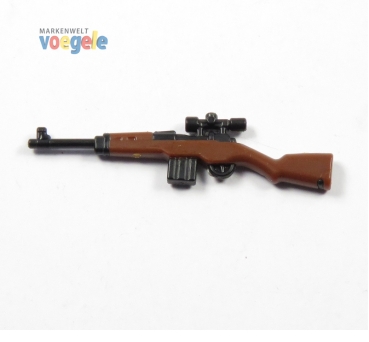 Custom Minifig.cat Gewehr43s black brown for LEGO figures