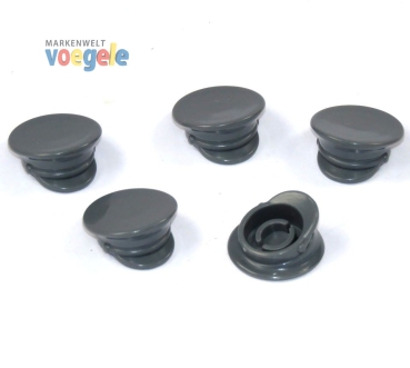 5 Custom WW2 Officer hats for LEGO® figures gray cap