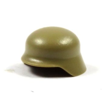Brickarms soldiers WWII Helmet in darktan for LEGO® figures