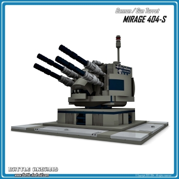 CUSTOM PDF Bauanleitung MIRAGE 404S Geschützturm grau schwarz für LEGO® Steinen