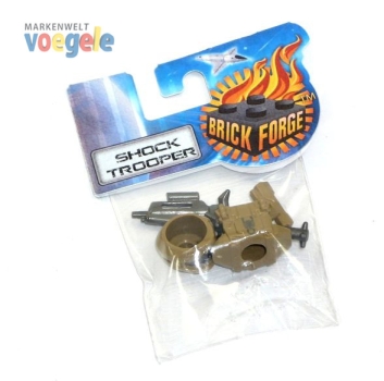 Custom BrickForge Accessories Set Shock Trooper dark tan for LEGO ® figures