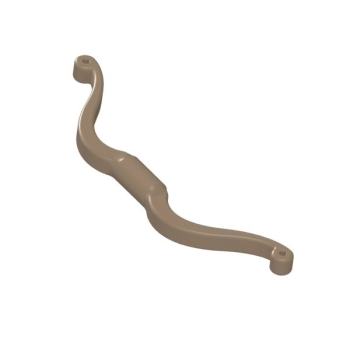 Custom BrickForge Recurve Bow Dark Tan for LEGO figures
