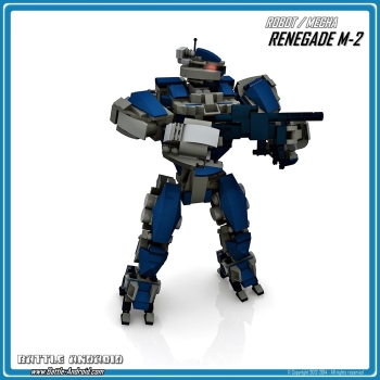 CUSTOM PDF Bauanleitung RENEGADE M2 blau grau für LEGO® Steinen