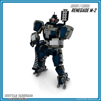 CUSTOM PDF building instructions RENEGADE black grey for LEGO bricks