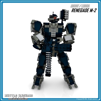 CUSTOM PDF building instructions RENEGADE black grey for LEGO bricks
