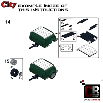 Custom instruction for Camper-traile for Mini 10242