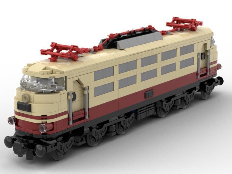 PDF de recette LEGO DB br-103 locomotive pour IC RHEINGOLD de rien pierres entre autres