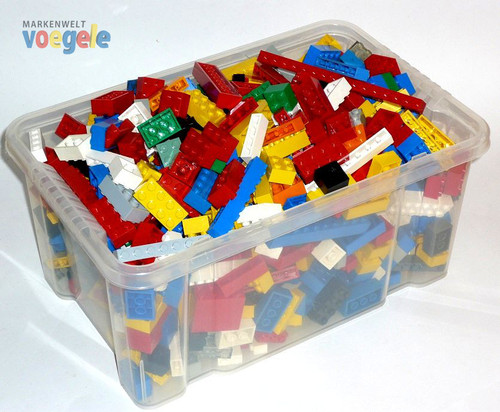 1 kg of LEGO Basic bricks about 500 parts Markenwelt Voegele