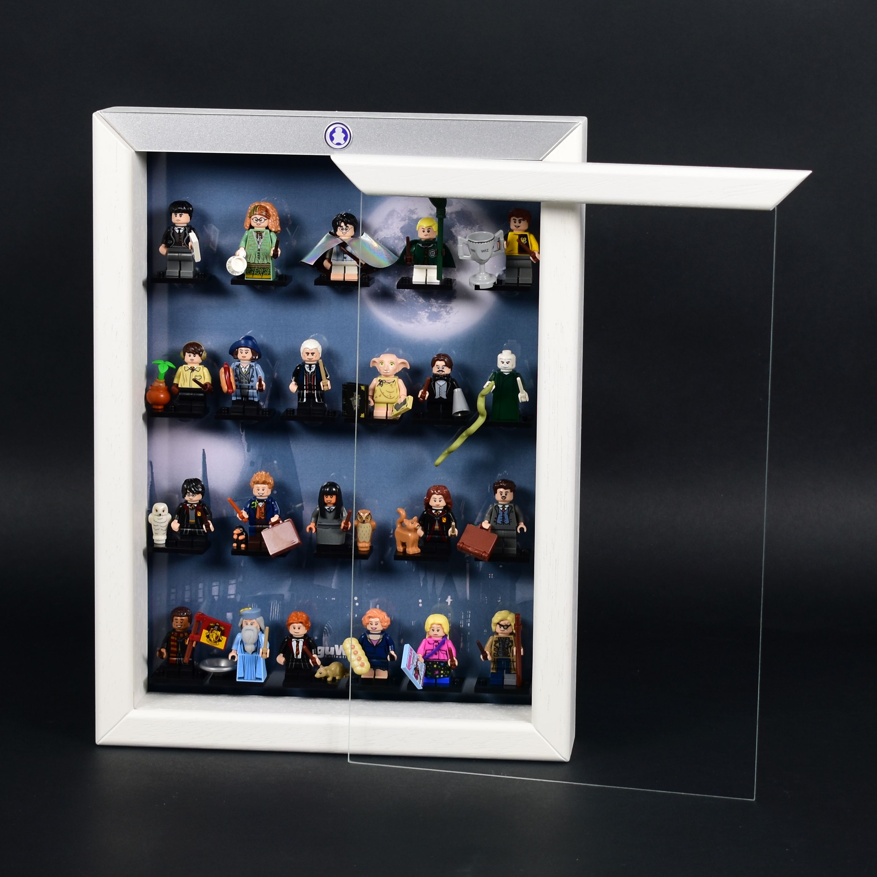 Magnetischer Vitrine für LEGO Minifiguren Motiv Harry Potter Pic2 