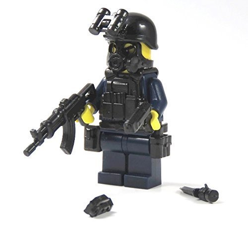 custom Figurenzubehör Schrotflinte für z.B LEGO® Figuren Soldat Polizei Neu 