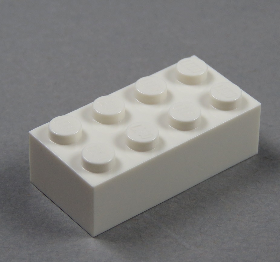 25 Lego Bausteine 2x4 rotbraun NEU Grundsteine Basic Steine 3001 