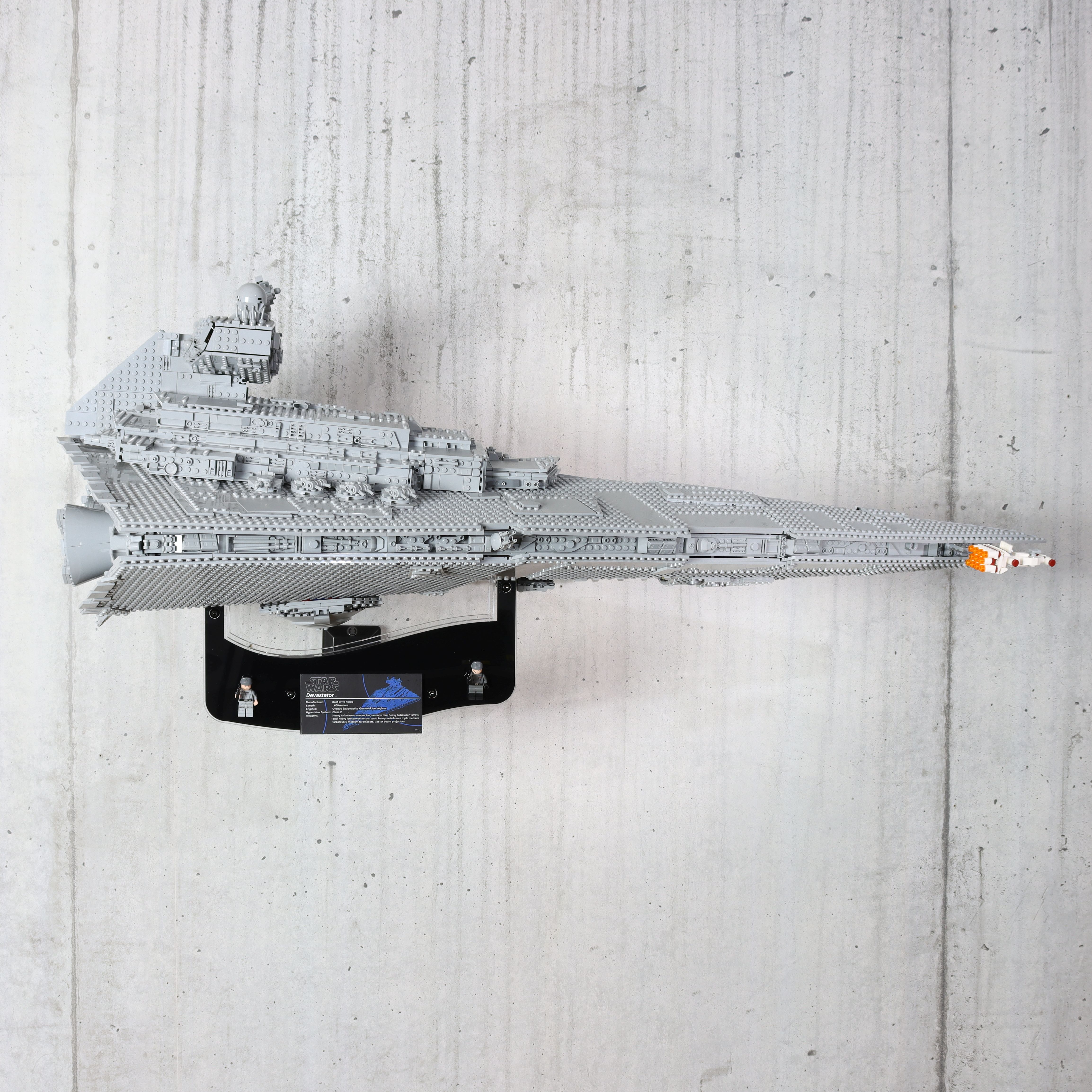 hanging lego star destroyer