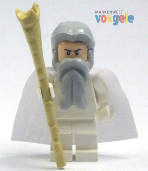 Custom Herr Der Ringe Figur Saruman Der Weisse Mit Stab Aus Lego Teilen Markenwelt Voegele