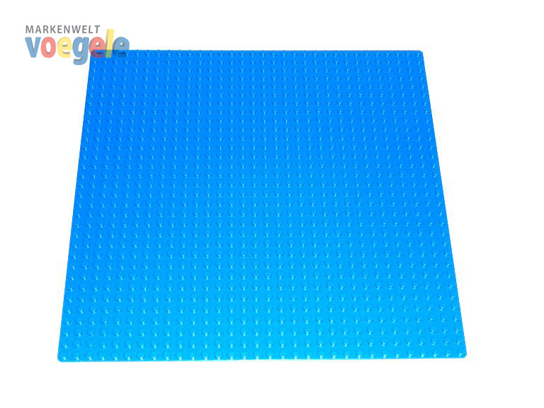 2 blaue LEGO®  Bauplatten    32 x 32 Noppen    NEU 