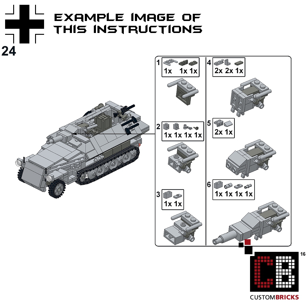 lego ww2 sdkfz 251
