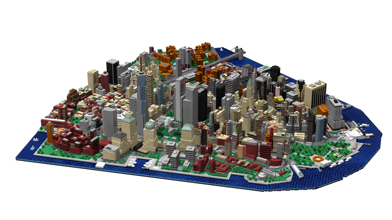 lego architecture brooklyn bridge