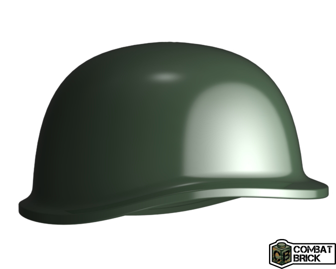 5 Custom Combat Helme tarn grün für LEGO® Figuren Helm Soldat Swat Polizist 