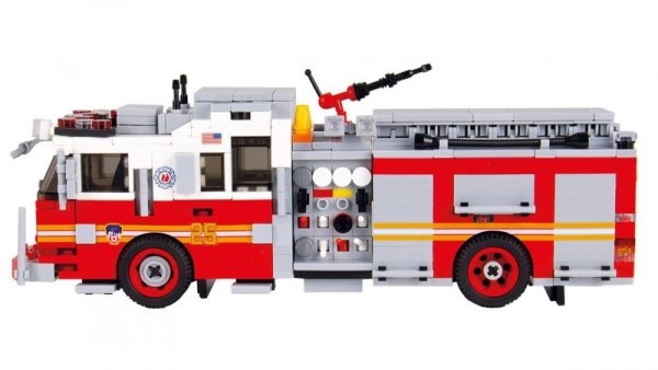 BlueBrixx Fire TruckSeagrave Pumper Version 1 red/white