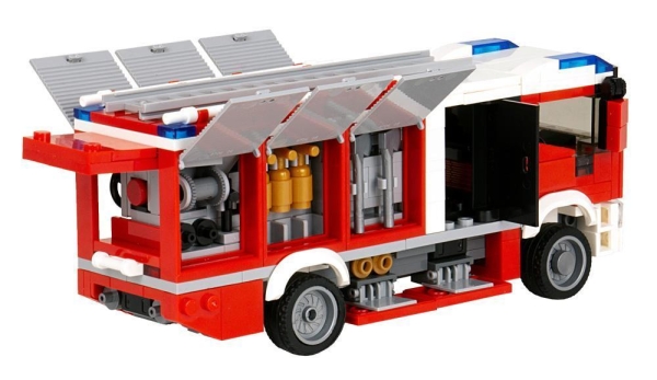 BlueBrixx Firetruck Turin FF150 HLF20