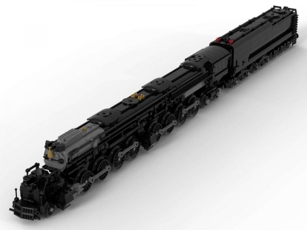 BlueBrixx Locomotive USA 4884 1388 parts 102921