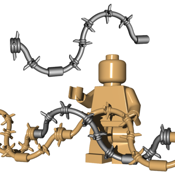 BrickWarriors Barbed Wire