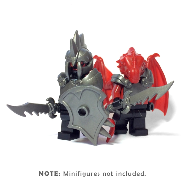 BrickWarriors 2.5 Dämon und Drachenarmee Zubehör Set