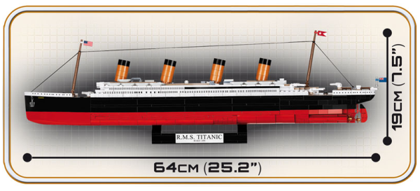 COBI R.M.S. Titanic Executive Edition (960 parts)