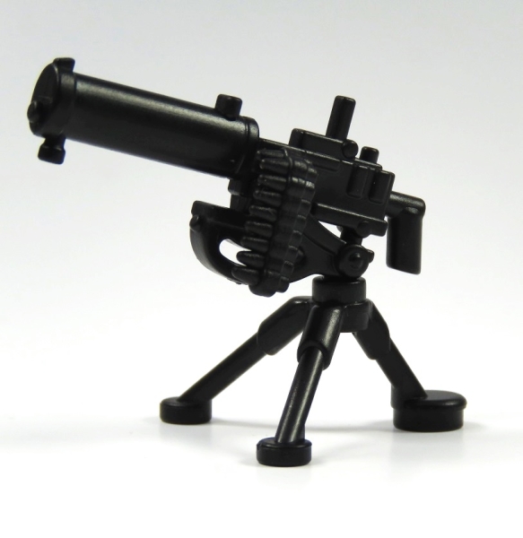 BrickWarriors US Water Cooled MG for LEGO Figuren