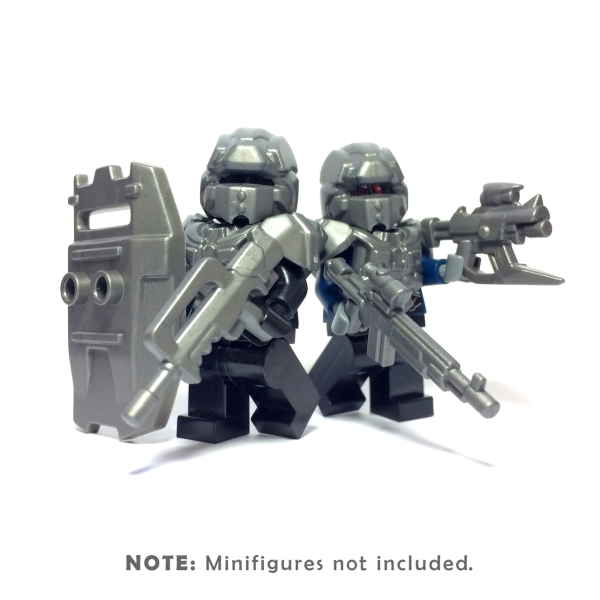 BrickWarriors 2.5 Weltraum Polizei Zubehör Set