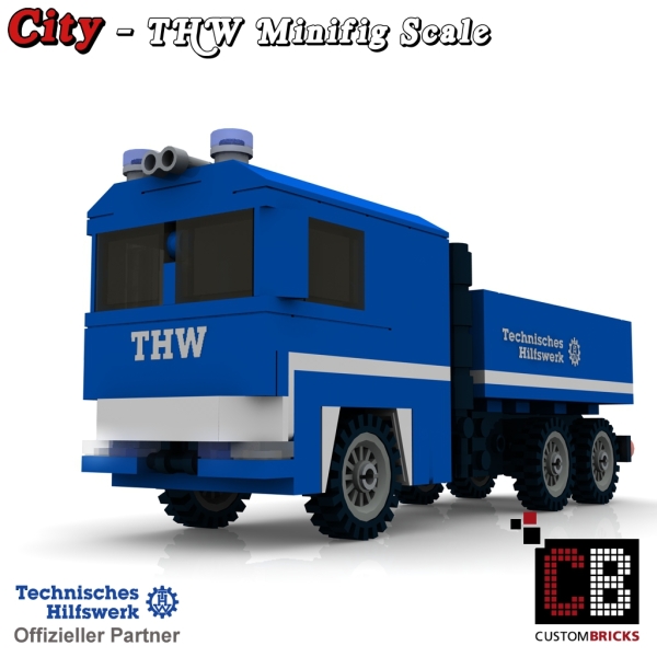Custom THW Model instruction - MAN 7t 6x6 LKW