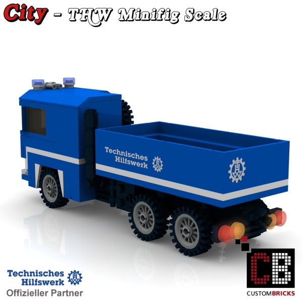 Custom THW Model instruction - MAN 7t 6x6 LKW