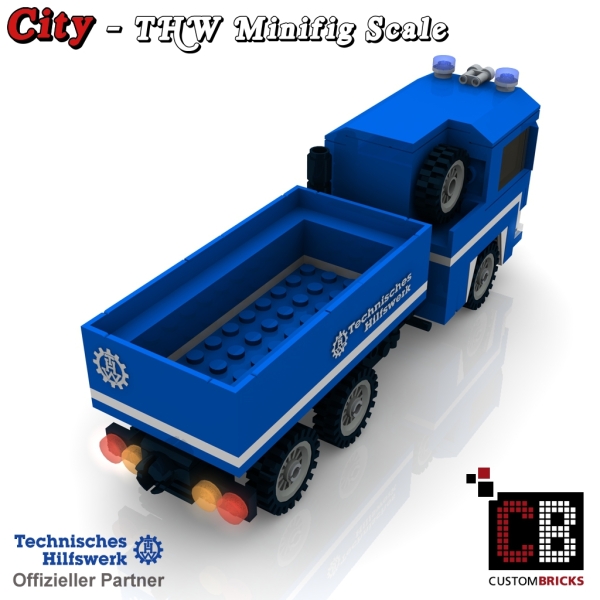 Custom THW Model instruction - MAN 7t 6x6 LKW