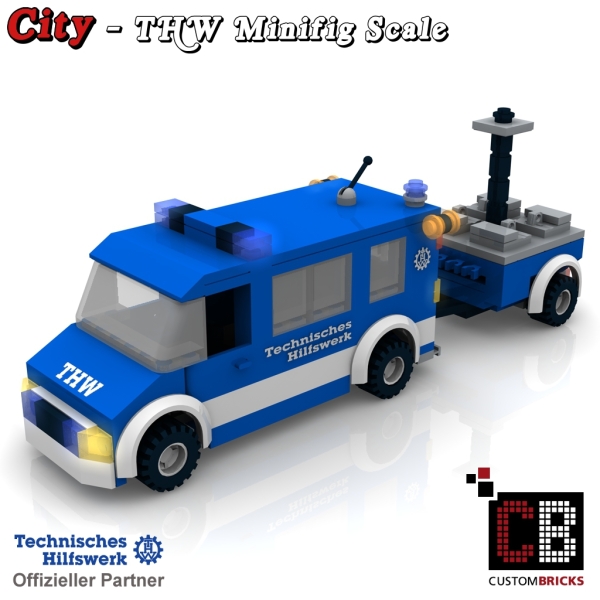 Custom THW Model instruction - MTW transporter with field kitchen