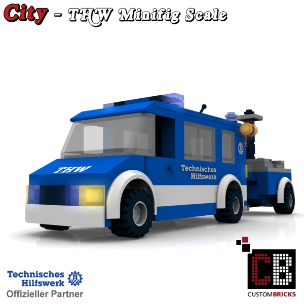 Custom THW Model instruction - MTW transporter with field kitchen