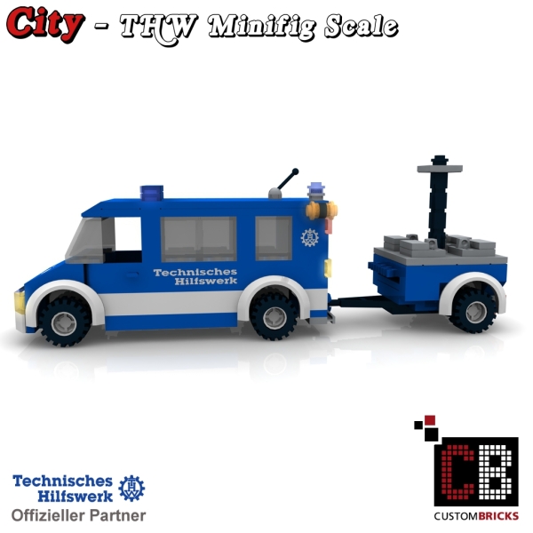 Custom THW Model instruction - MTW transporter with field kitchen