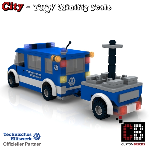 Custom THW Model instruction - MTW transporter with field kitchen