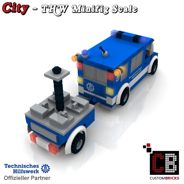Custom THW Model instruction - MTW transporter with field kitchen