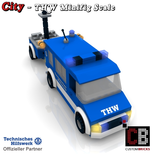 Custom THW Model instruction - MTW transporter with field kitchen