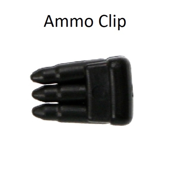 Brickarms Ammo Clip black for LEGO figures for LEGO figures