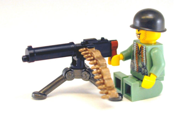 BrickArms Custom M1917A1 Machine Gun