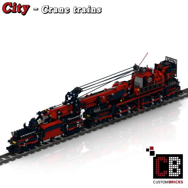Custom 2 Trains with cranes